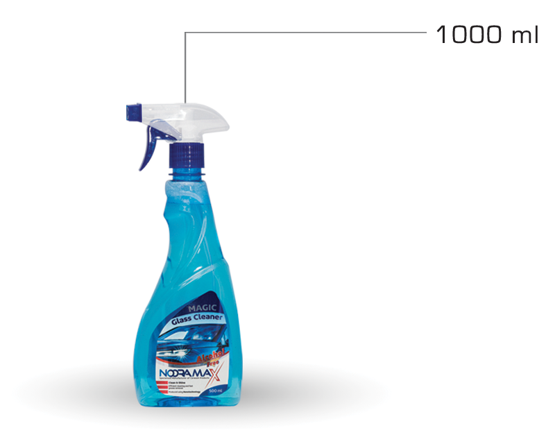 استفاده از اسپری شیشه پاک کن نورامکس