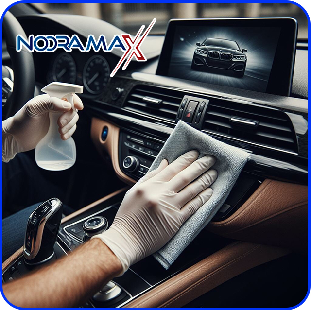 مراحل استفاده از اسپری