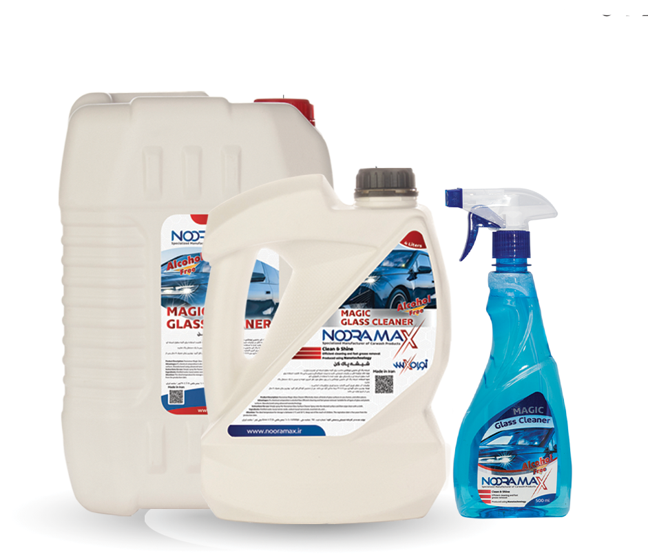 اسپری شیشه پاک‌کن نورامکس