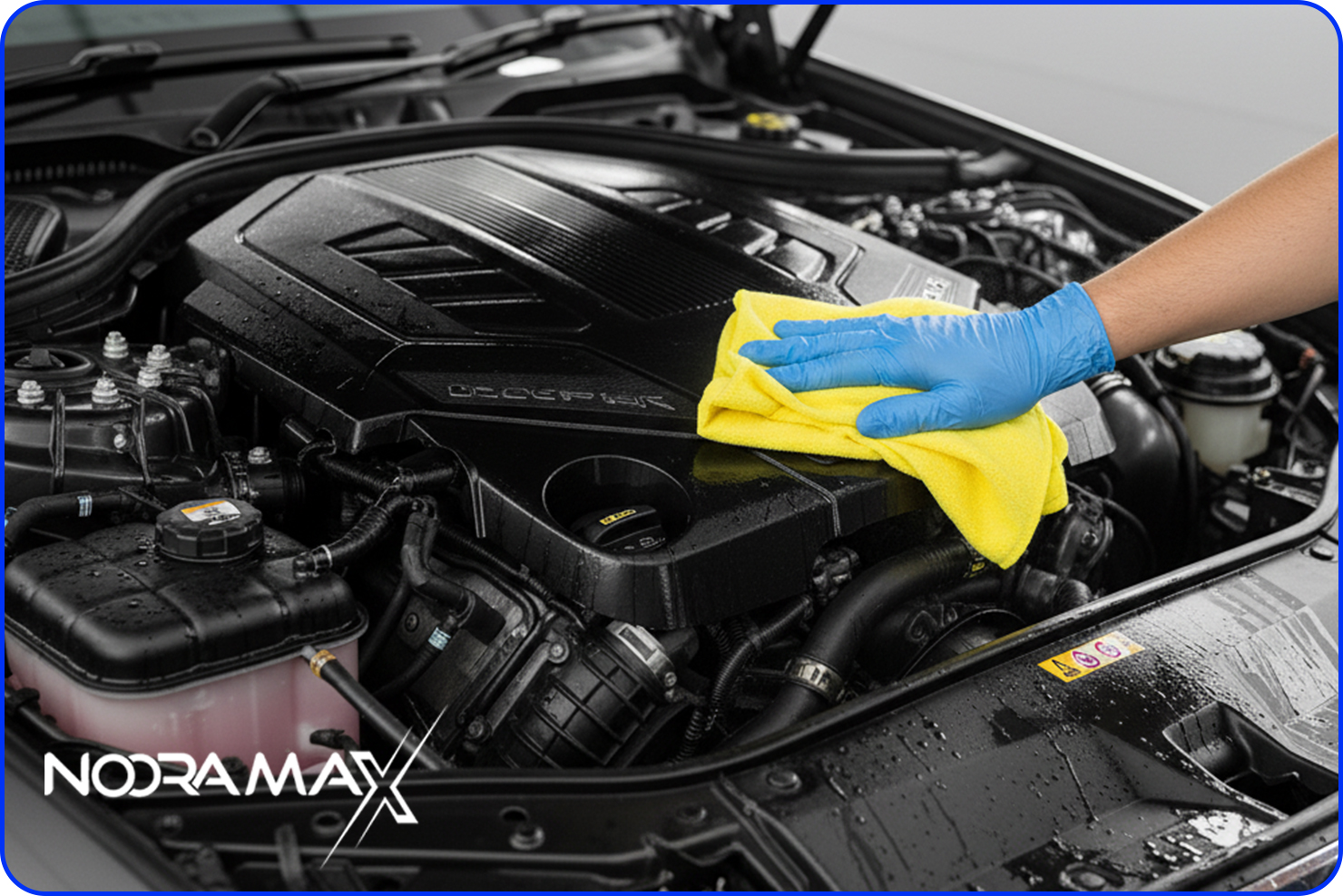 تمیز کردن موتور خودرو