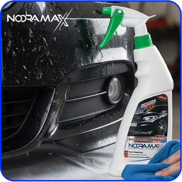 پاک کردن حشرات از روی سپر