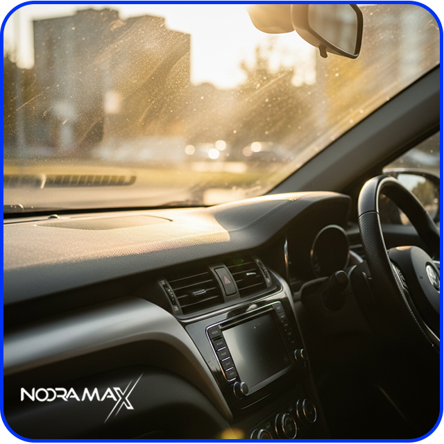 تابش مستقیم اشعه خورشید به داشبورد